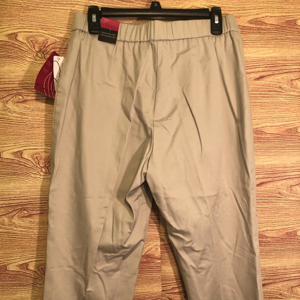 NWT Kim Rogers fit solutions khakis SZ 12 petite - Picture 3 of 4
